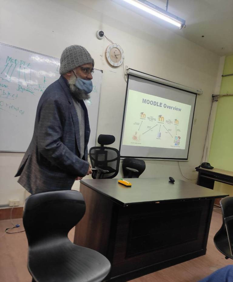 Workshop on ‘Implementation of Moodle’